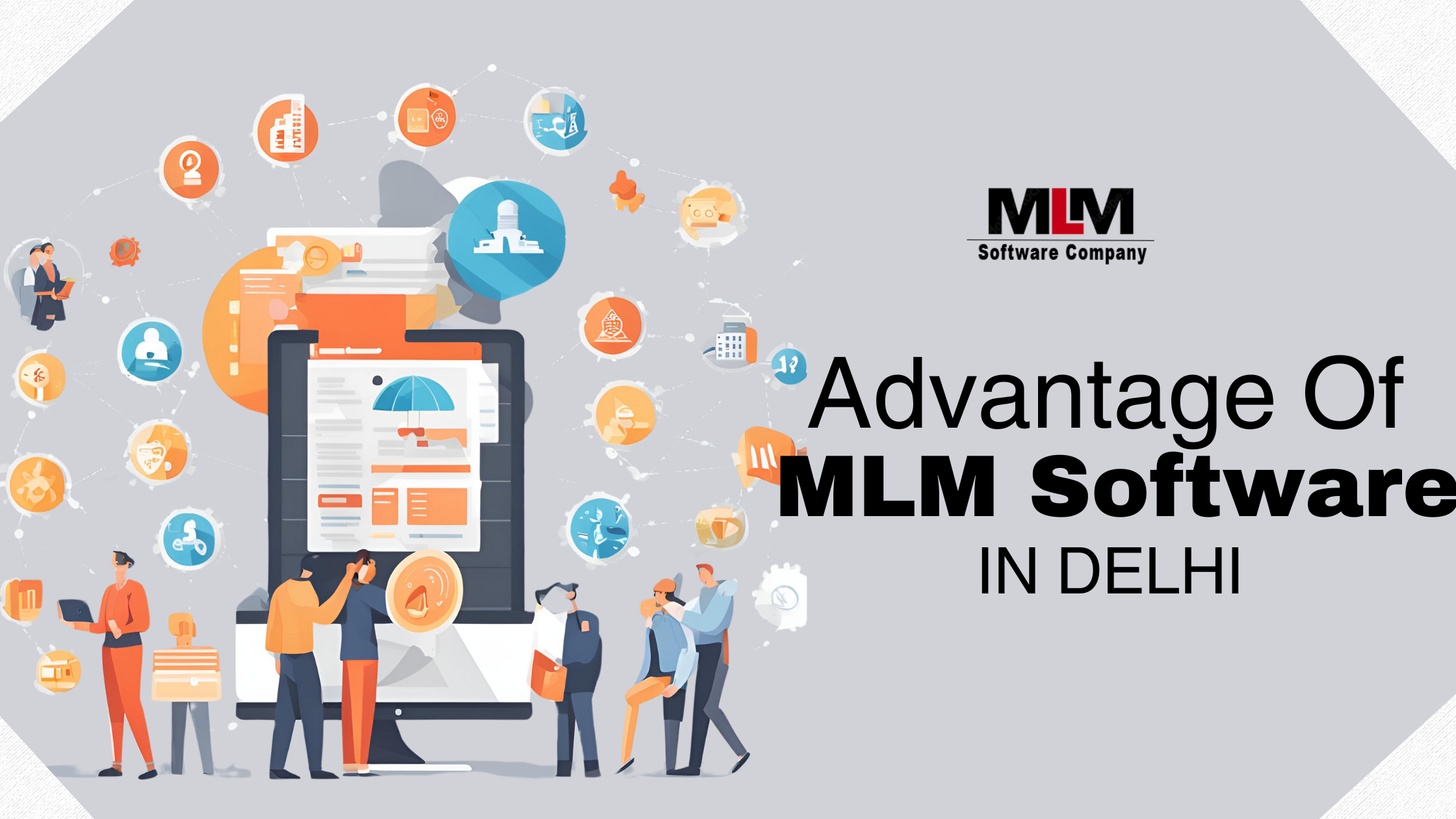 How does MLM software in Delhi ensure security and scalability?