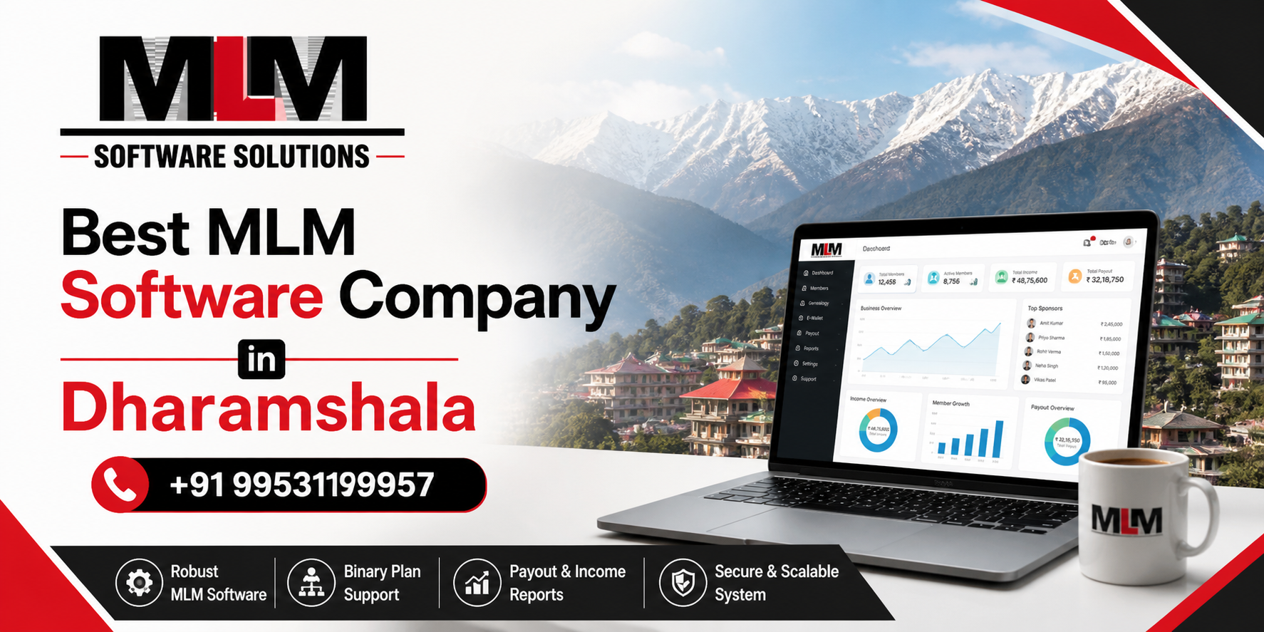 Which MLM Software is Most Reliable for Network Marketing Businesses in Dharamshala?