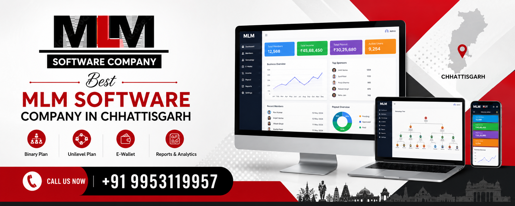Who Are the Top MLM Software Developers in Chhattisgarh?